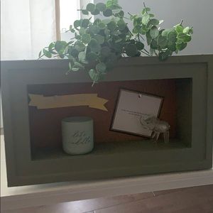 Bulletin board frame